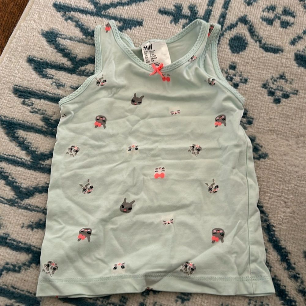 H&M bunny rabbit tank top